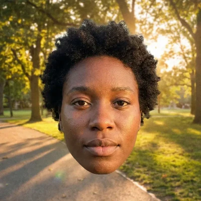 Spoof: Face added as postprocessing