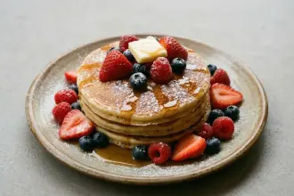 Fake pancakes posted as food review